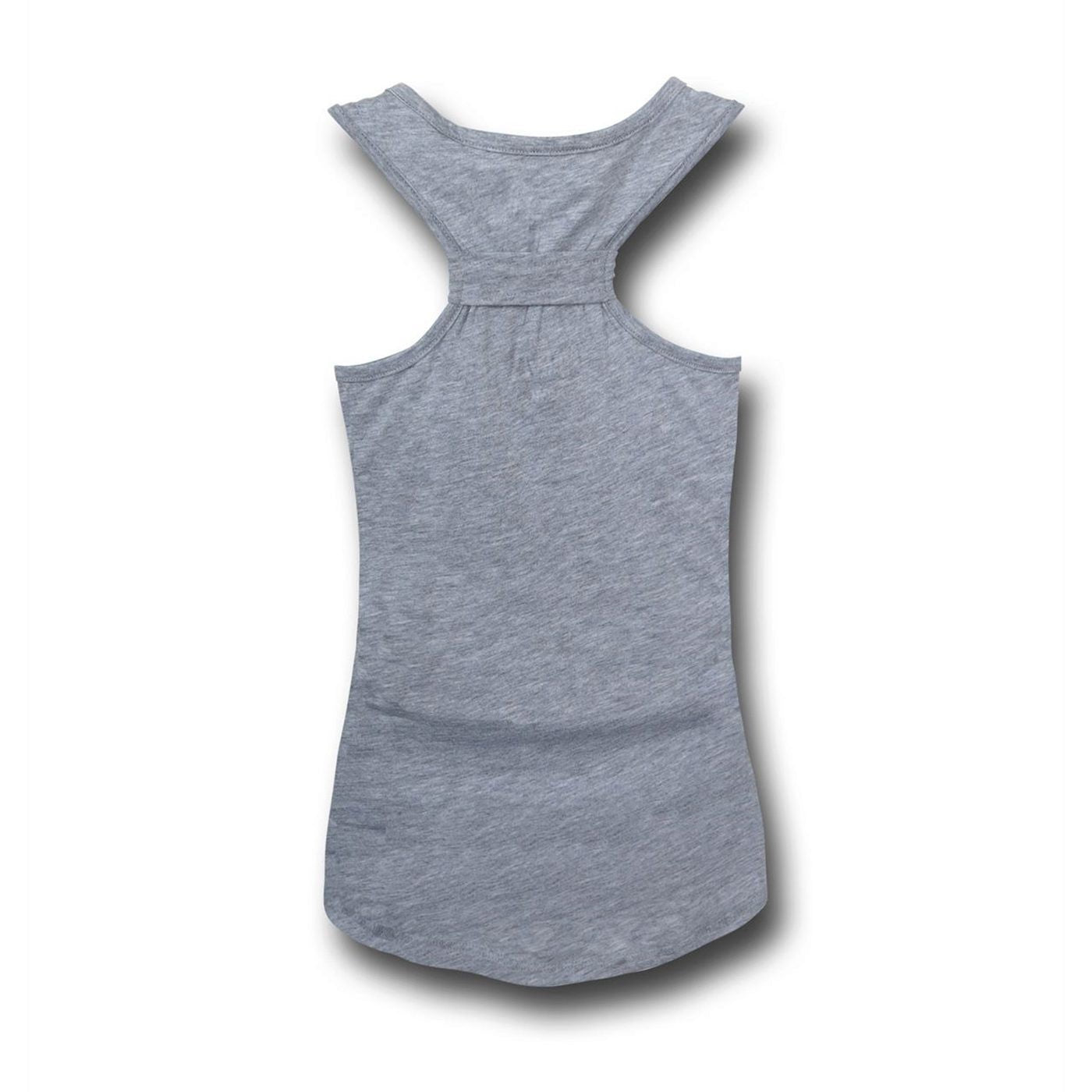 title:Captain America Shield Girls Youth Tank Top;color:Grey