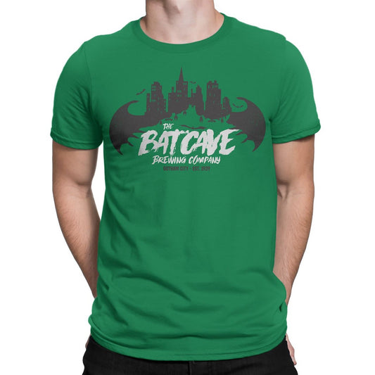 title:The Batcave Brewing Company Men's T-Shirt;color:Green