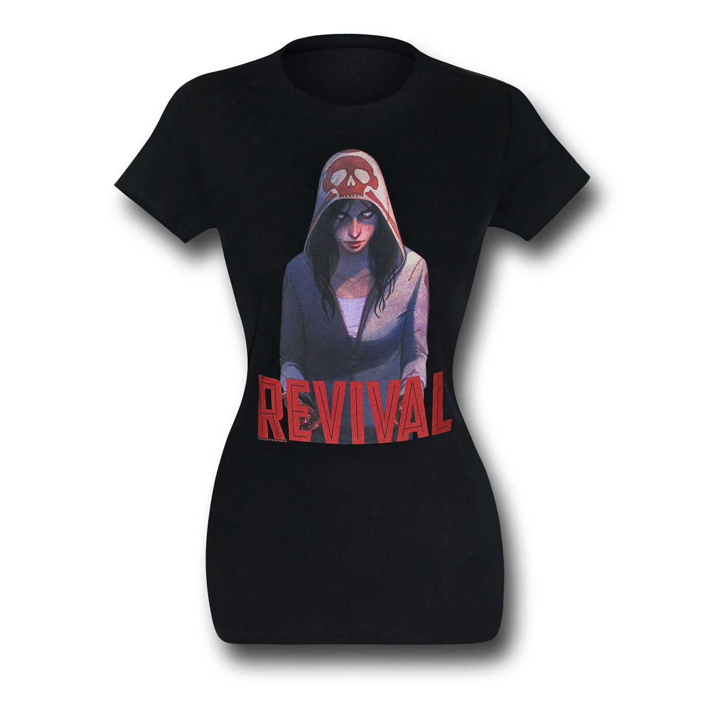 title:Revival Em on Black Women's T-Shirt;color:Black