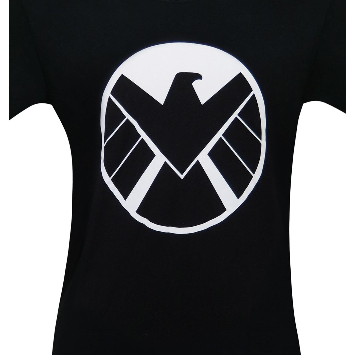 title:SHIELD Inverted Symbol Marvel Now Men's T-Shirt;color:Black