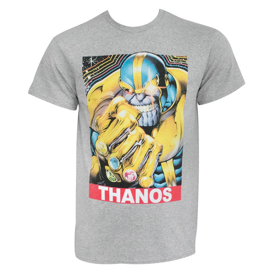 title:Thanos Come And Get Me Men's T-Shirt;color:Grey