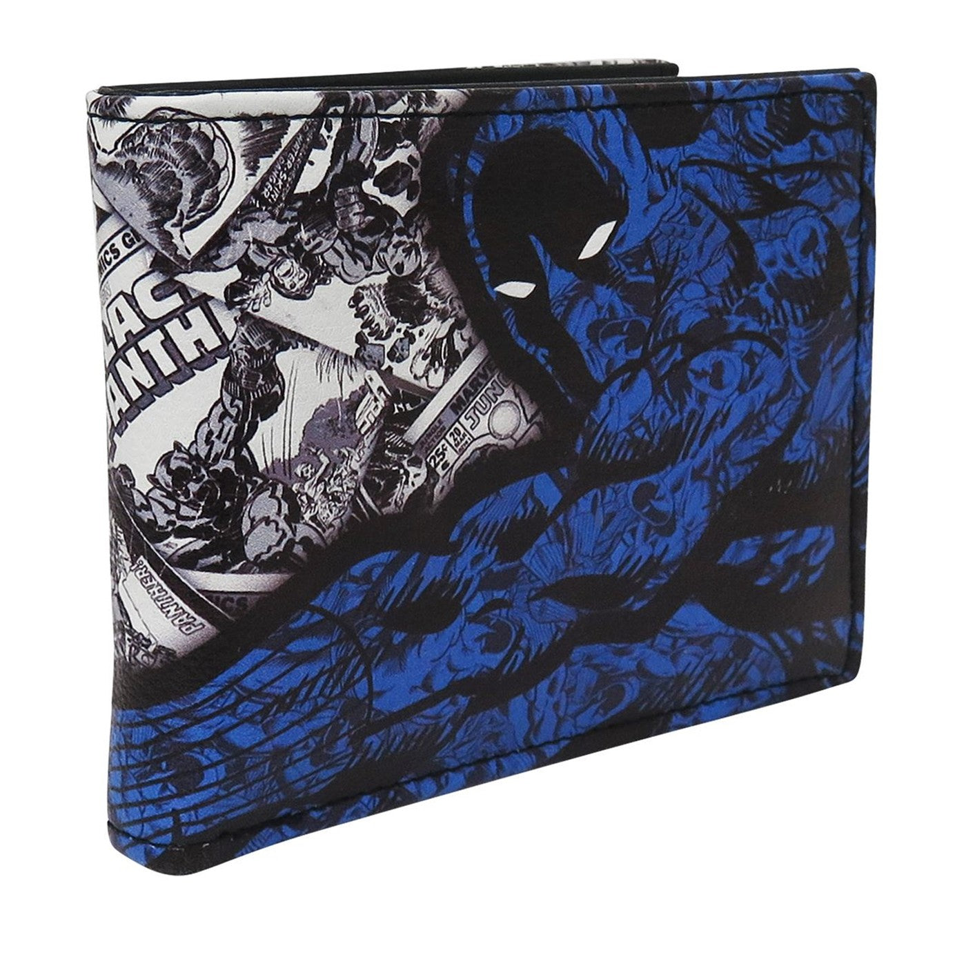 title:Black Panther Classic Men's Bi-Fold Wallet;color:Black