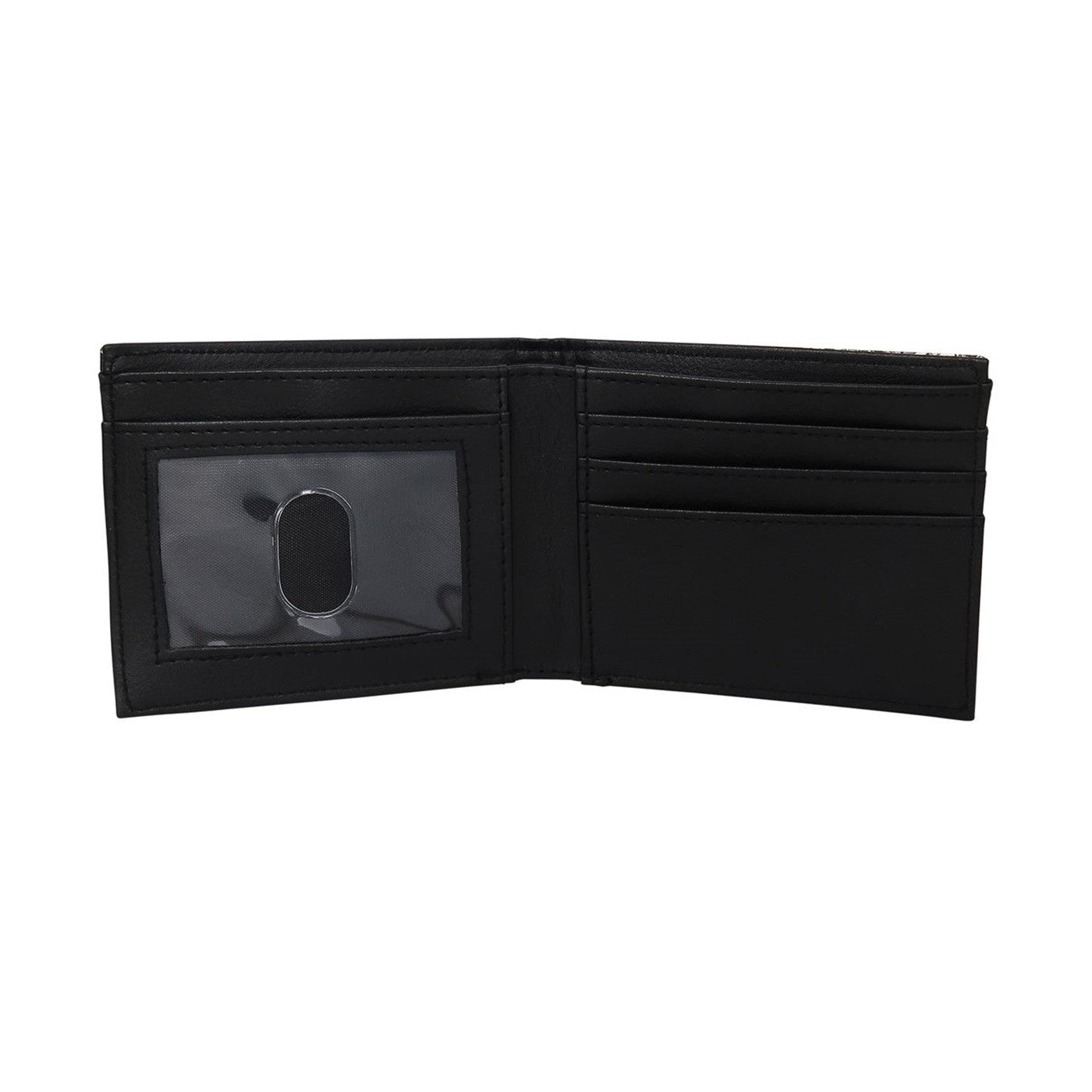 title:Black Panther Classic Men's Bi-Fold Wallet;color:Black