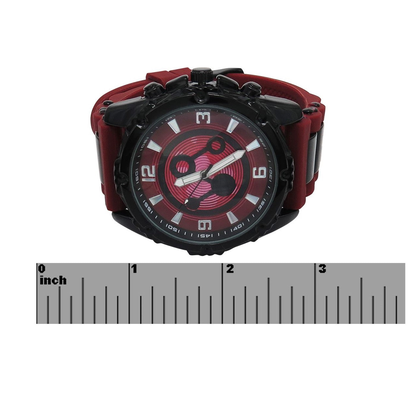 title:Ant-Man Pym Tech Watch with Silicone Band;color:Red