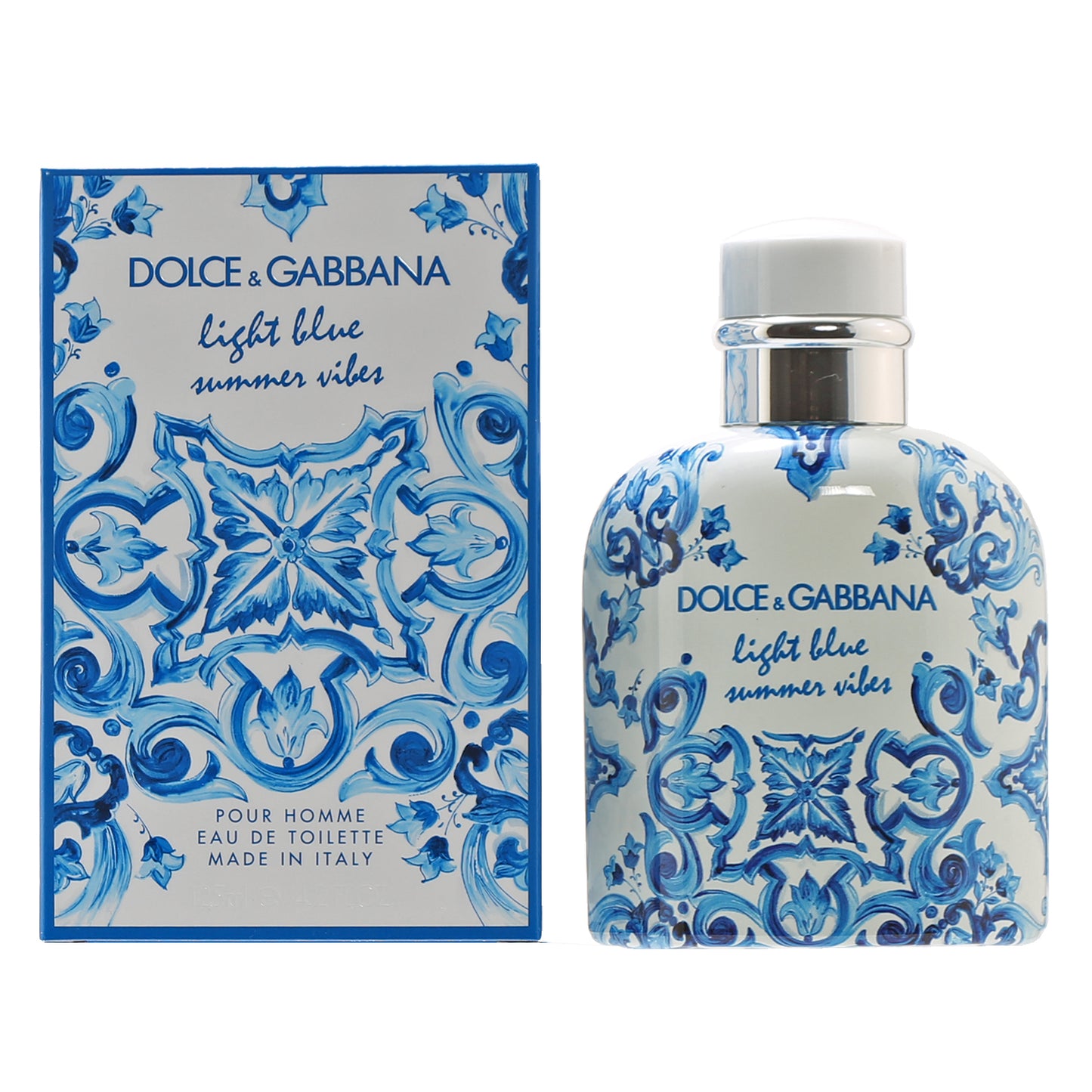 title:DOLCE & GABBANA LIGHT BLUE SUMMER VIBES POUR HOMME EDT 4.2 OZ;color:not applicable