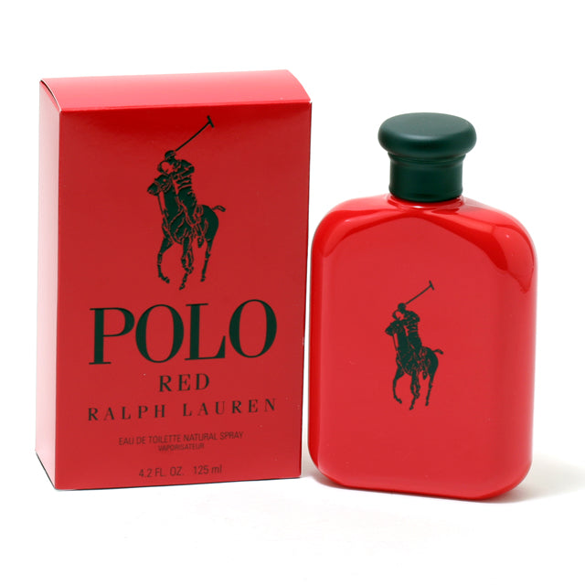 title:POLO RED MEN by RALPH LAUREN EDT SPRAY 4.2 OZ;color:not applicable