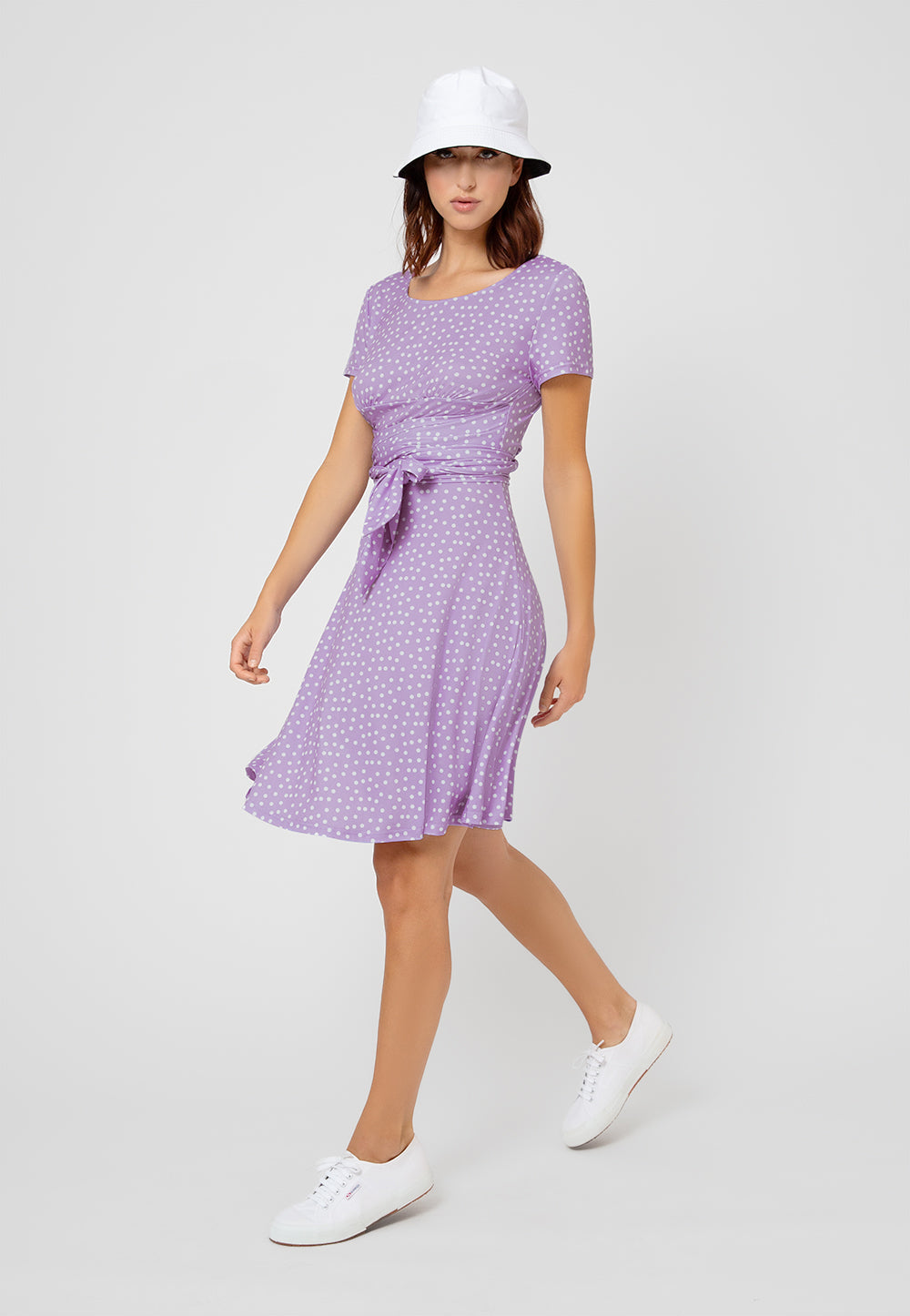 Leota Women's Brittany Dress Purple