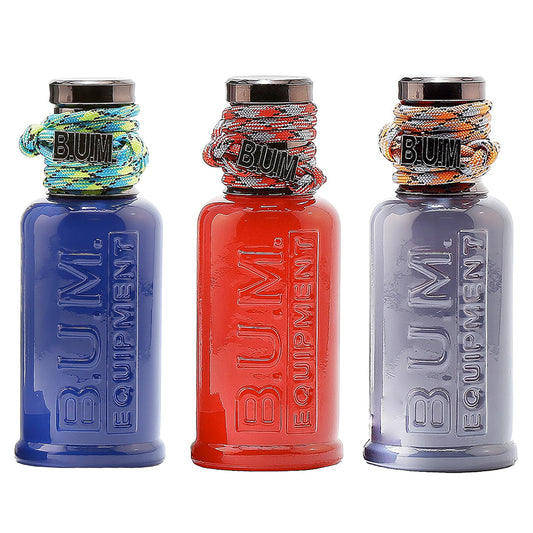 title:BUM EQUIPMENT MENS TRIO (3 X 3.4 OZ EDT SPRAYS BLUE/ BOLD/ SPORT W/ WRAP BRACLET) TRIO;color:not applicable