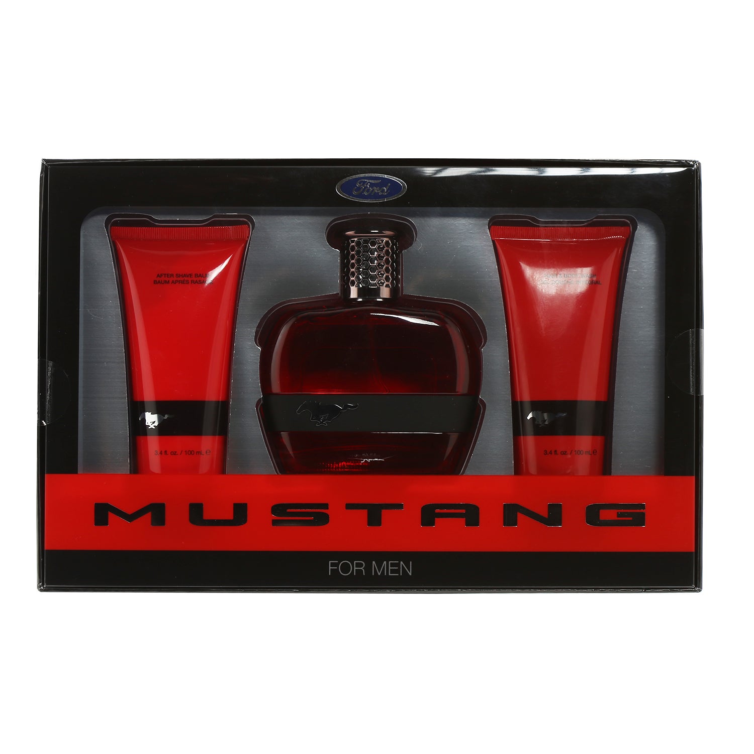 title:MUSTANG RED SET (3.4 OZ EDT, 3.4 OZ HAIR & BODY WASH/ 3.4 OZ AFTER SHAVE BALM) SET;color:not applicable