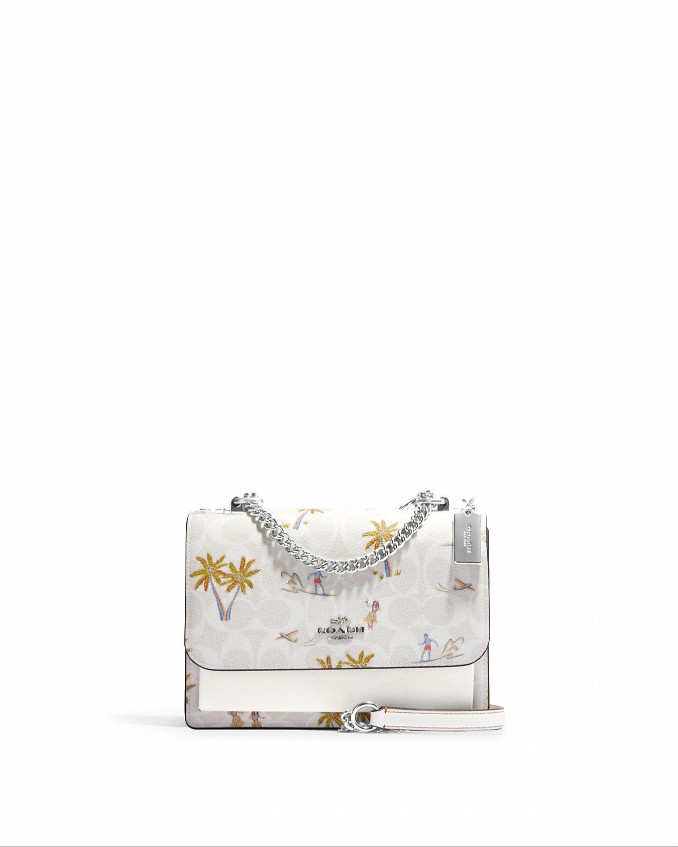 Coach Klare Crossbody In Signature Canvas With Hula Print