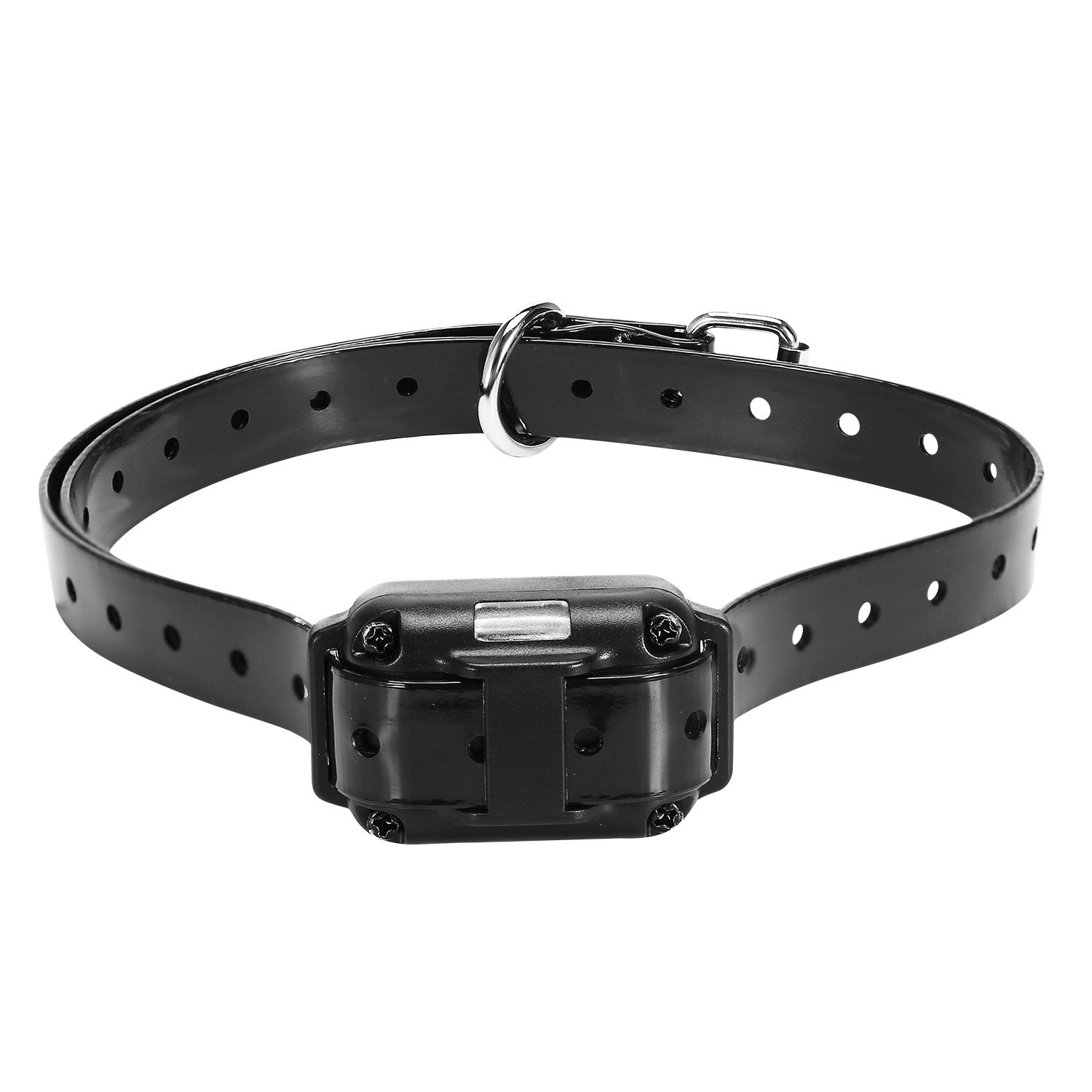 title:Dog Training Collar Receiver IP67 Waterproof Dog Bark Shock Collar Accessories Adjustable Belt Rechargeable Without Remote Controller;color:Black