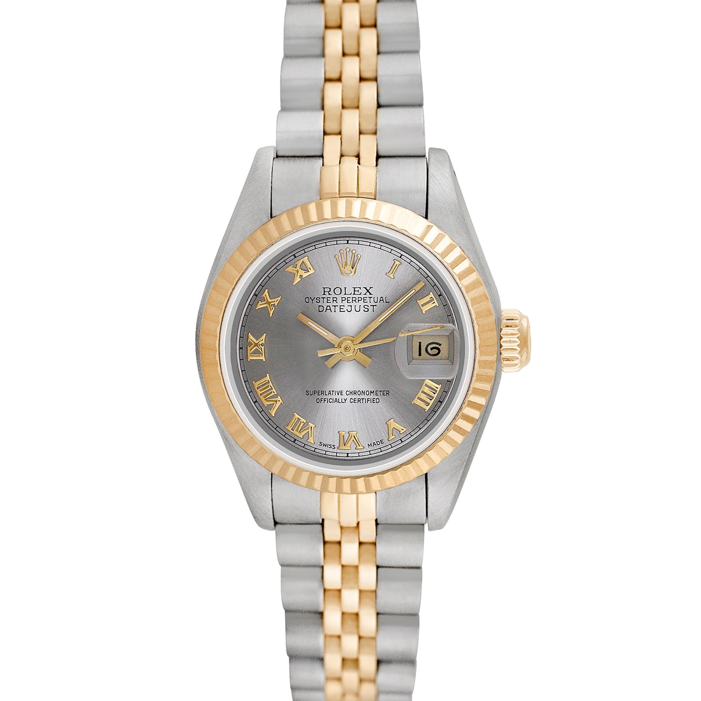 Pre-owned Rolex Ladies Two-tone Datejust, item #17