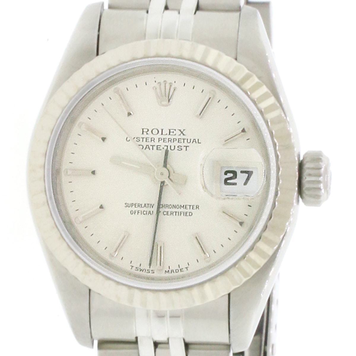 title:Rolex Datejust Ladies 2-Tone 18K/Steel Stick Dial 26MM Jubilee 69174 No Holes TFJ-142508167;color:not applicable