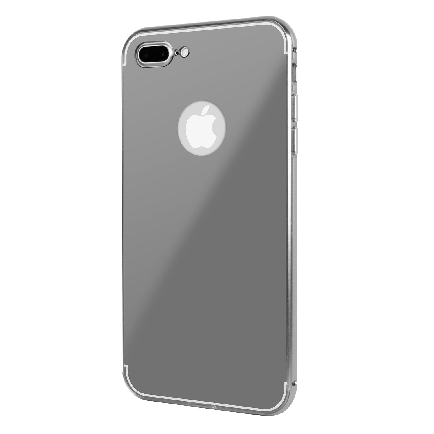 title:Slim Shock-resistant Mirror Case For iPhone 7;color:Black