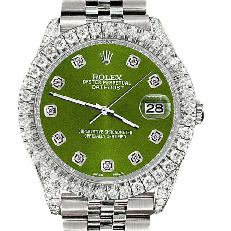 title:Rolex Datejust   Diamond Bezel/Lugs/Royal Green   TFJ-142508575;color:not applicable