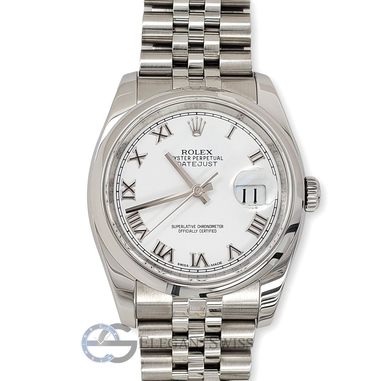 title:Rolex Datejust 36mm White Roman Dial Jubilee Watch  TFJ-142508508;color:not applicable