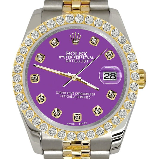 title:Rolex Datejust  Diamond Bezel/Sangria Dial Jubilee Watch TFJ-142507948;color:not applicable