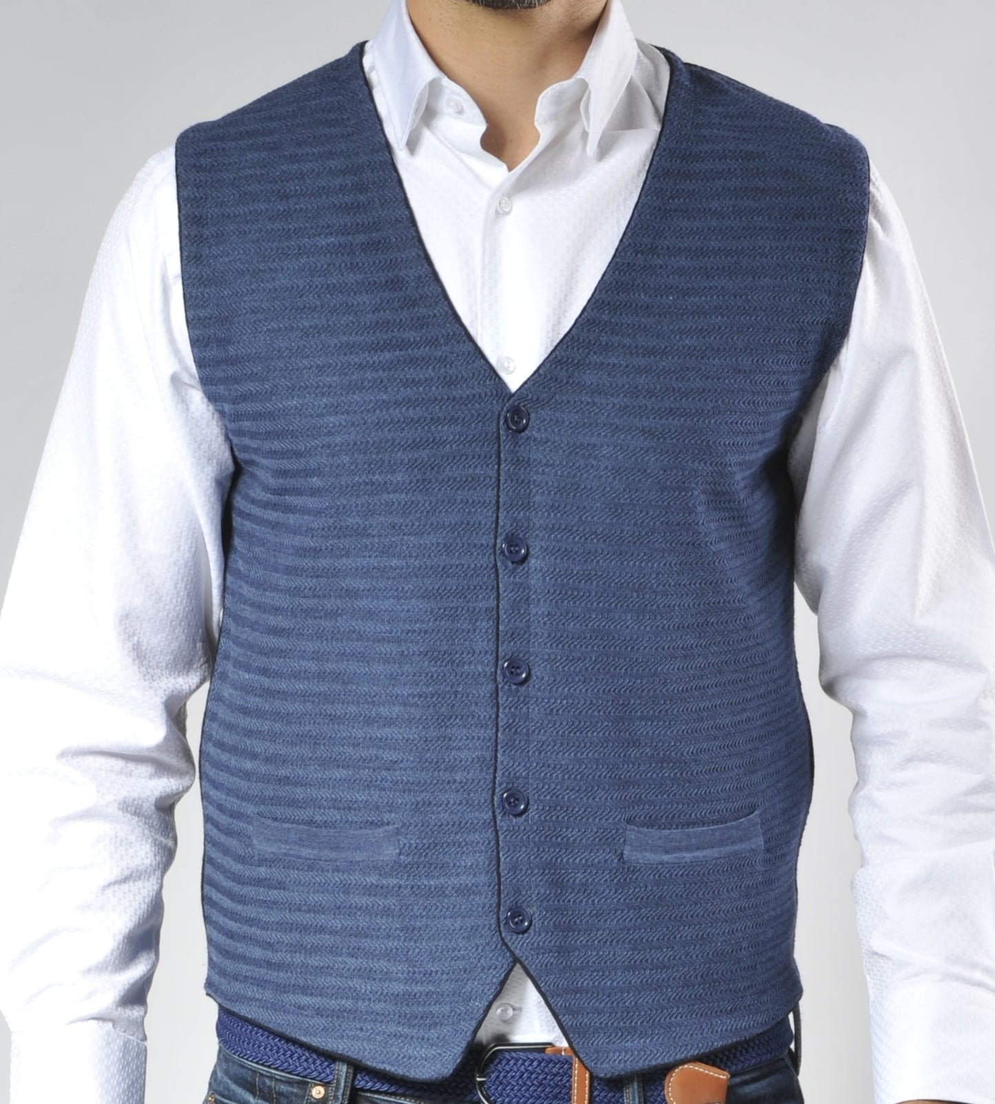 Indigo Sweater Vest