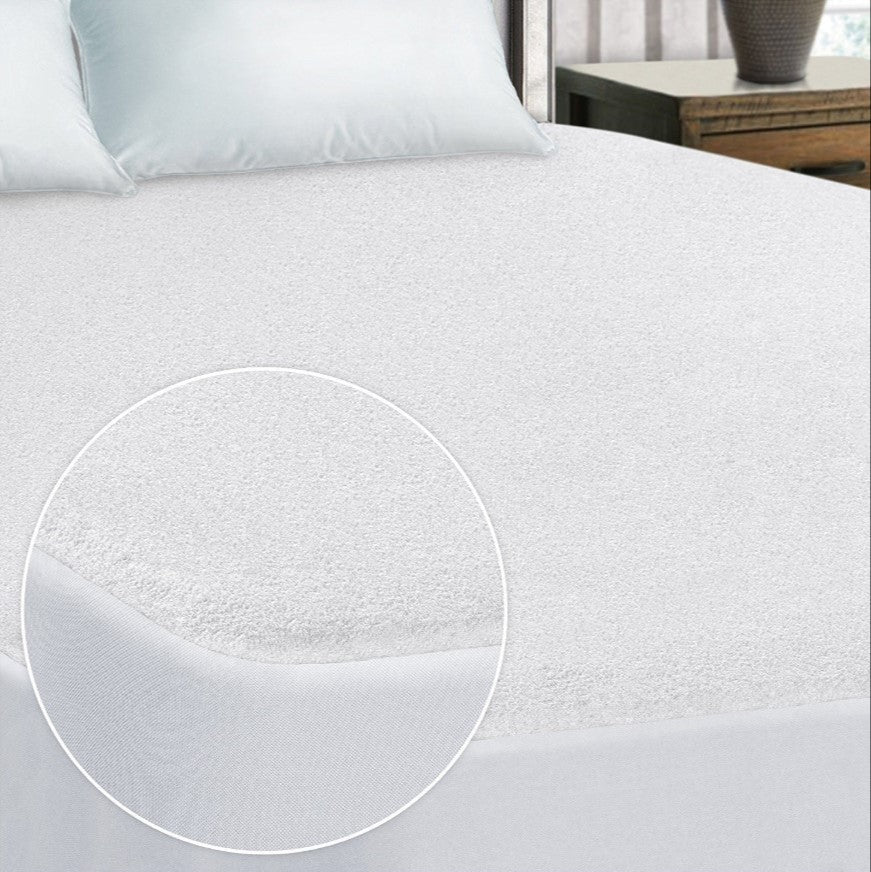 Terry Hotel Quality Mattress Waterproof Protector Up to 12"