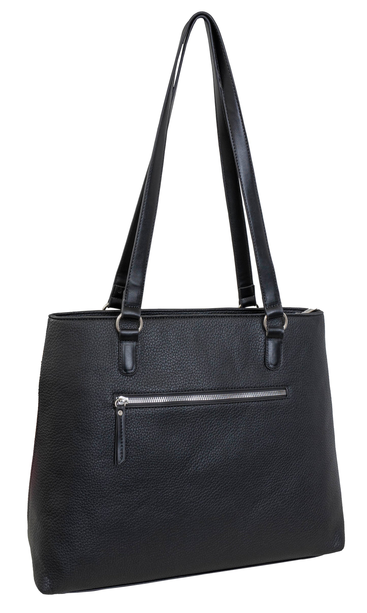 Ellen Tracy Workbook Tote with Decorative Resin Chain