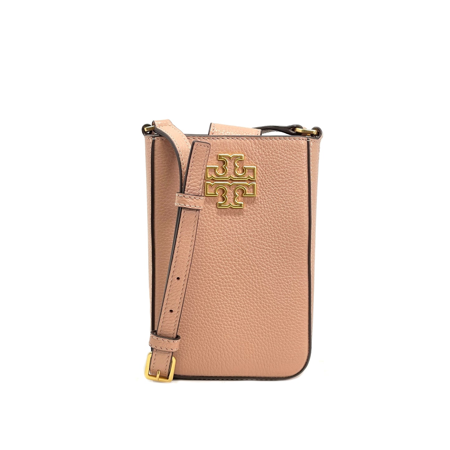 title:Tory Burch Light Meadowsweet Britten Phone Crossbody;color:Light Meadowsweet