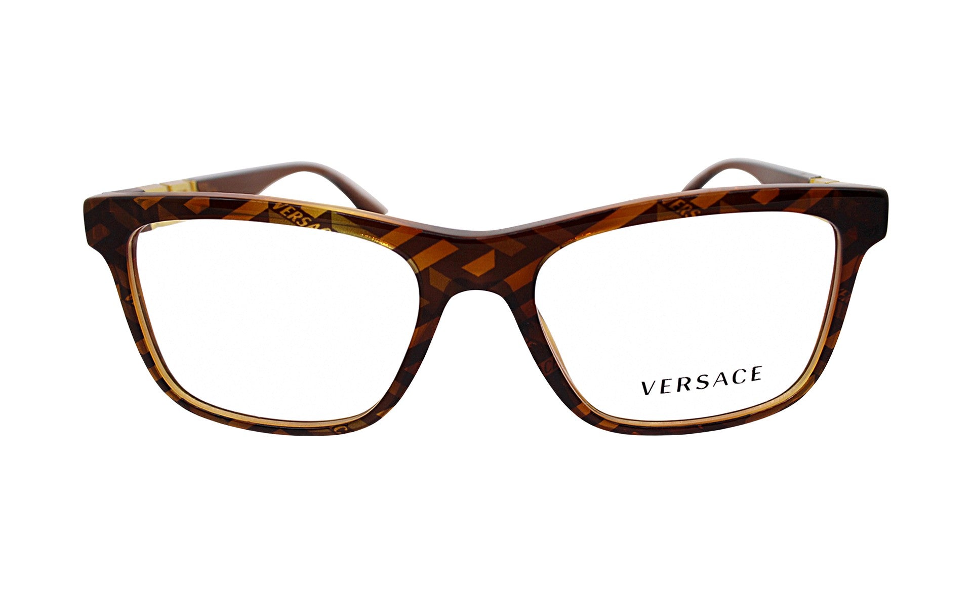 Versace Unisex Havana Eyeglasses VE_3319_5354_53mm