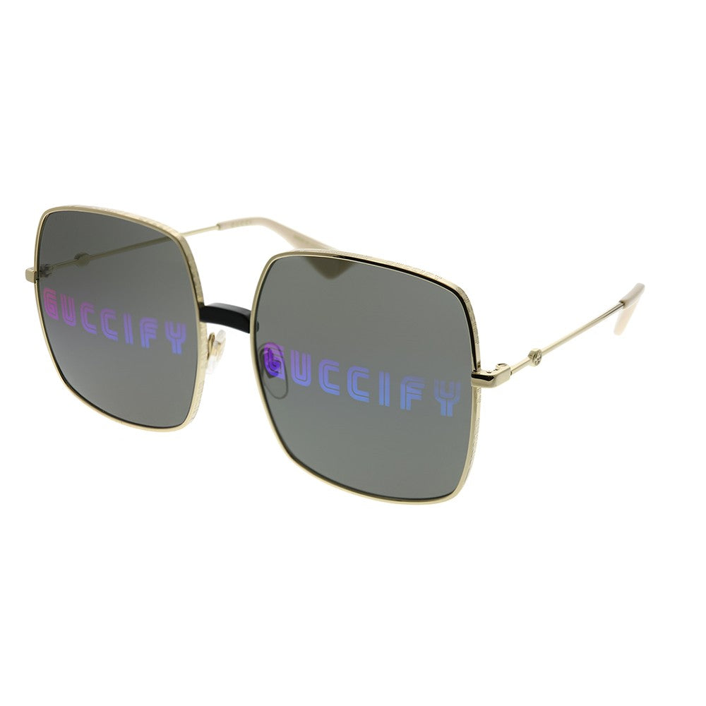 Gucci Womens Gold Sunglasses GG_0414S_002