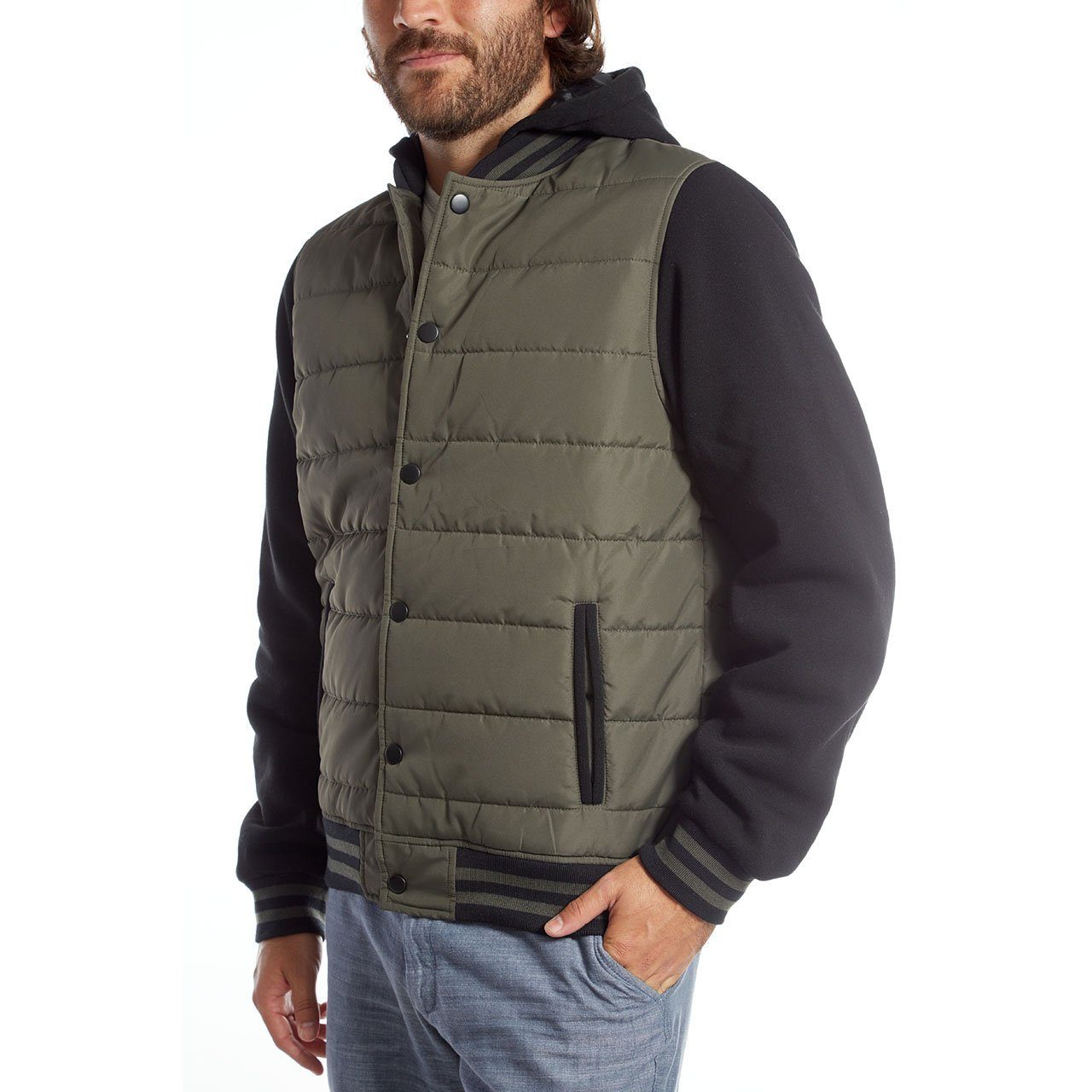 Nylon Jackets - Stanley Quilted Puffer Jacket