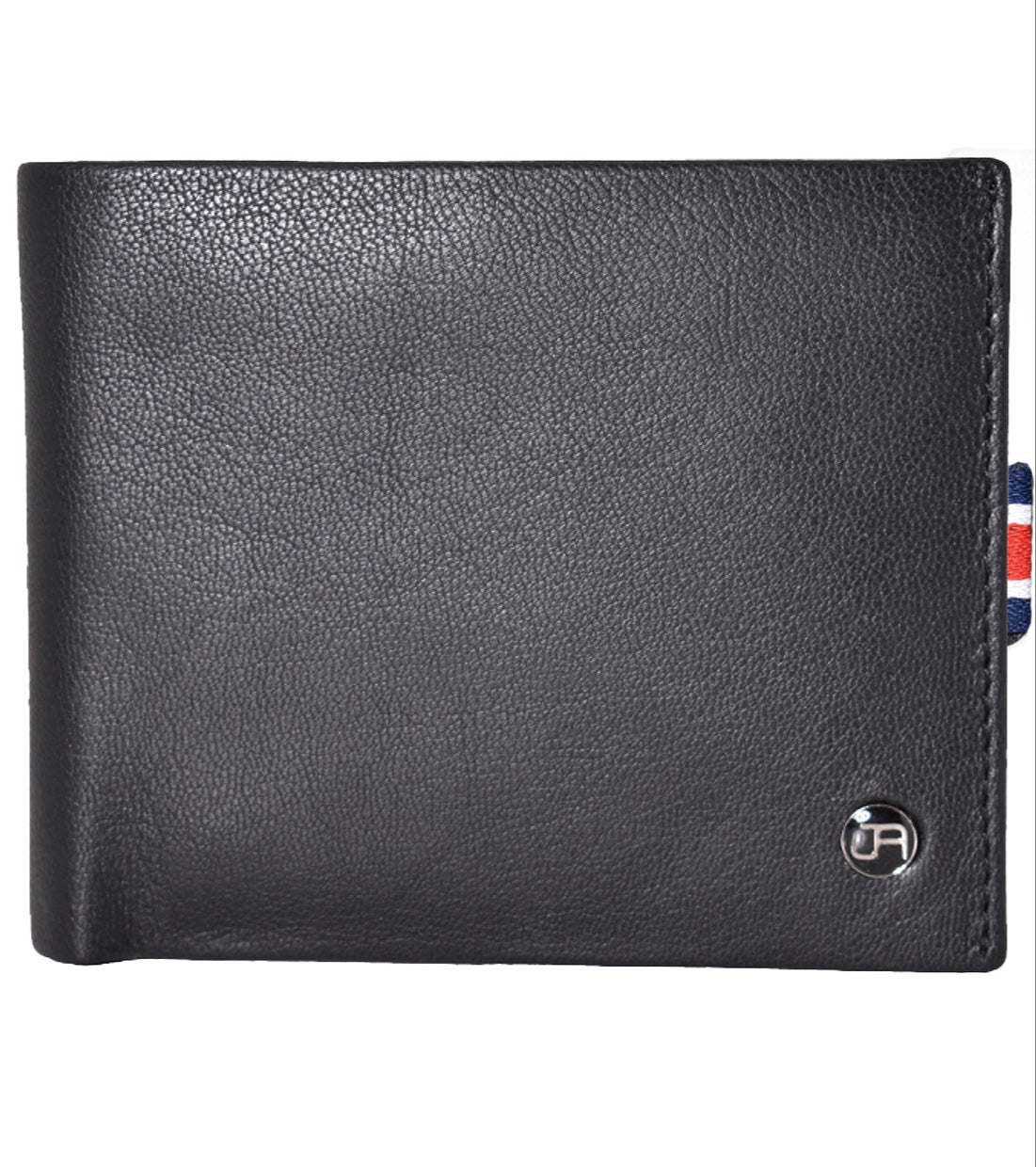 title:Jack Abrahams Bi-Fold RFID Minimalist Wallet;color:Black