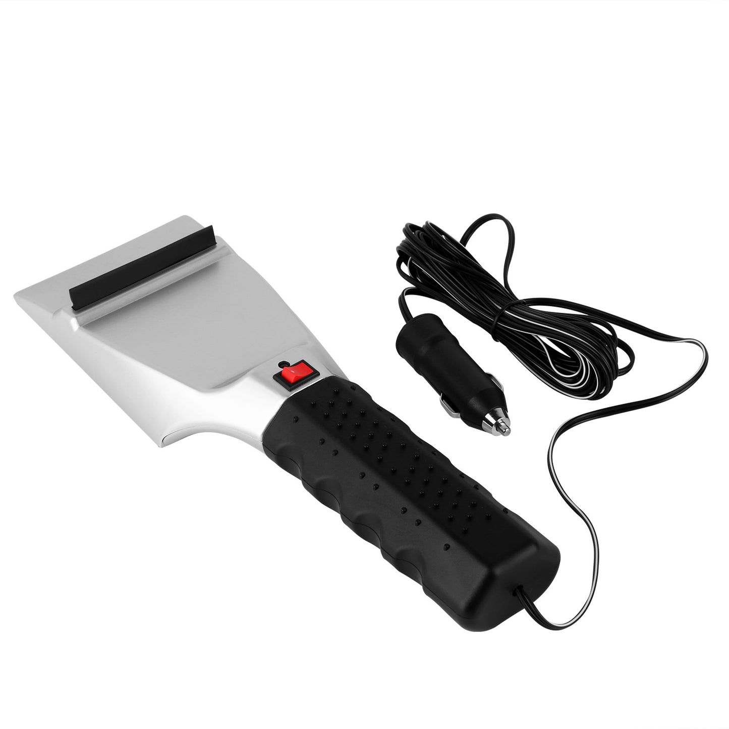 title:12V Car Electric Heated Ice Snow Scraper Window Ice Remover w/Squeegee 14FT Cable;color:not applicable