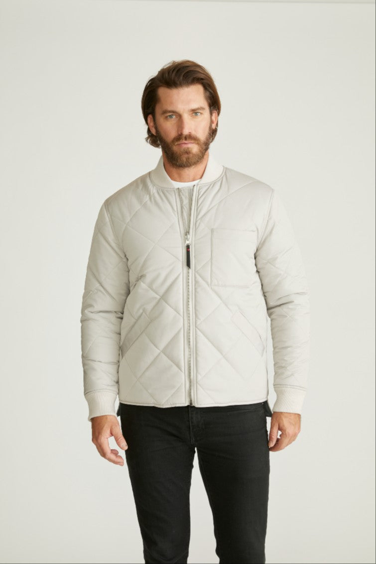 Robert Graham Men's Reversible Quilted Bomber Jacket