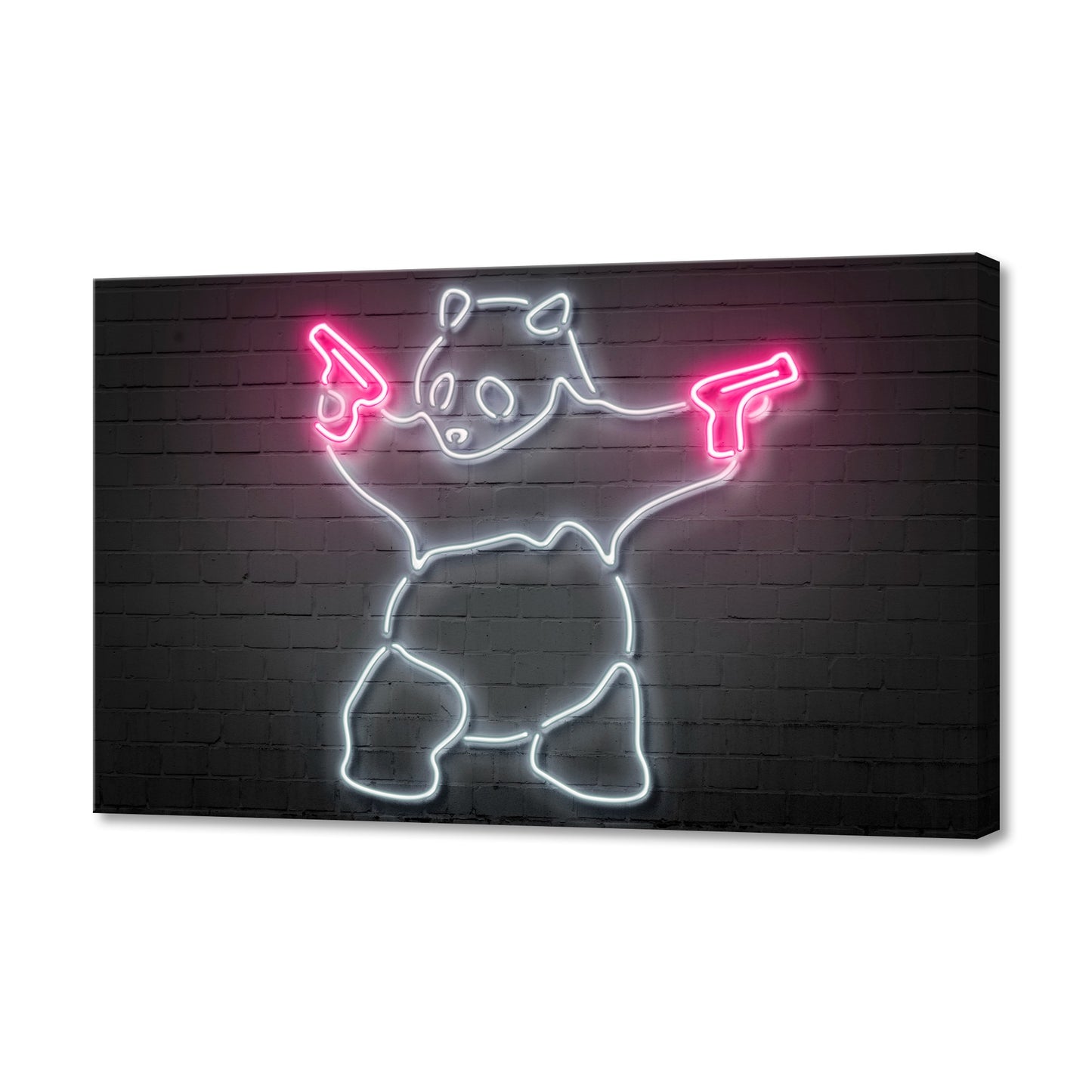 Panda Fine Art Stretched Canvas