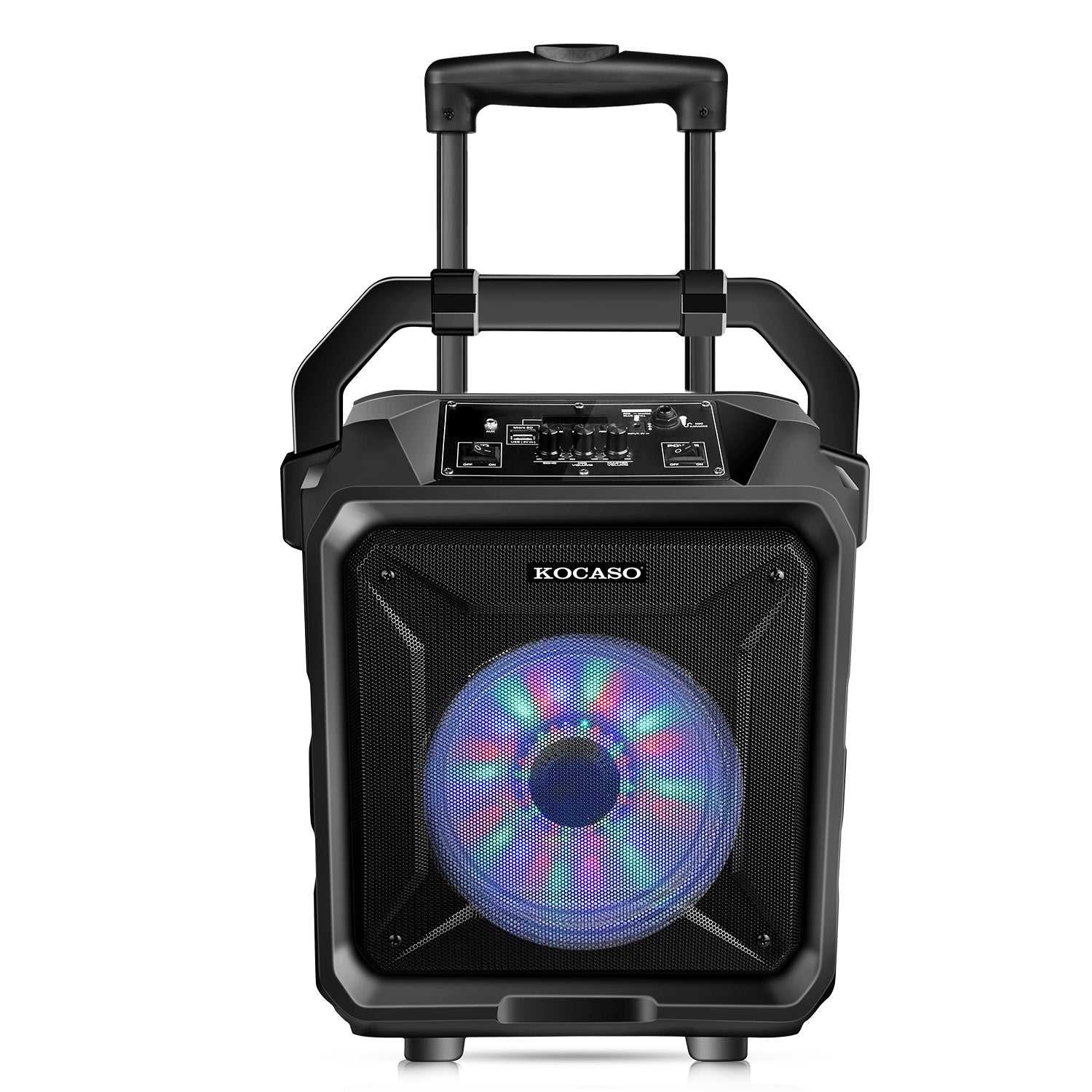 title:Fresh Fab Finds Portable Wireless Party Speaker with Disco Lighting;color:Black