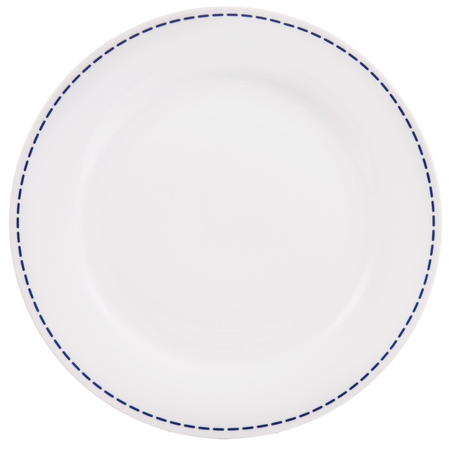 Safdie & Co. Dinnerset 12PC Rim Rustic Cottage Navy/White