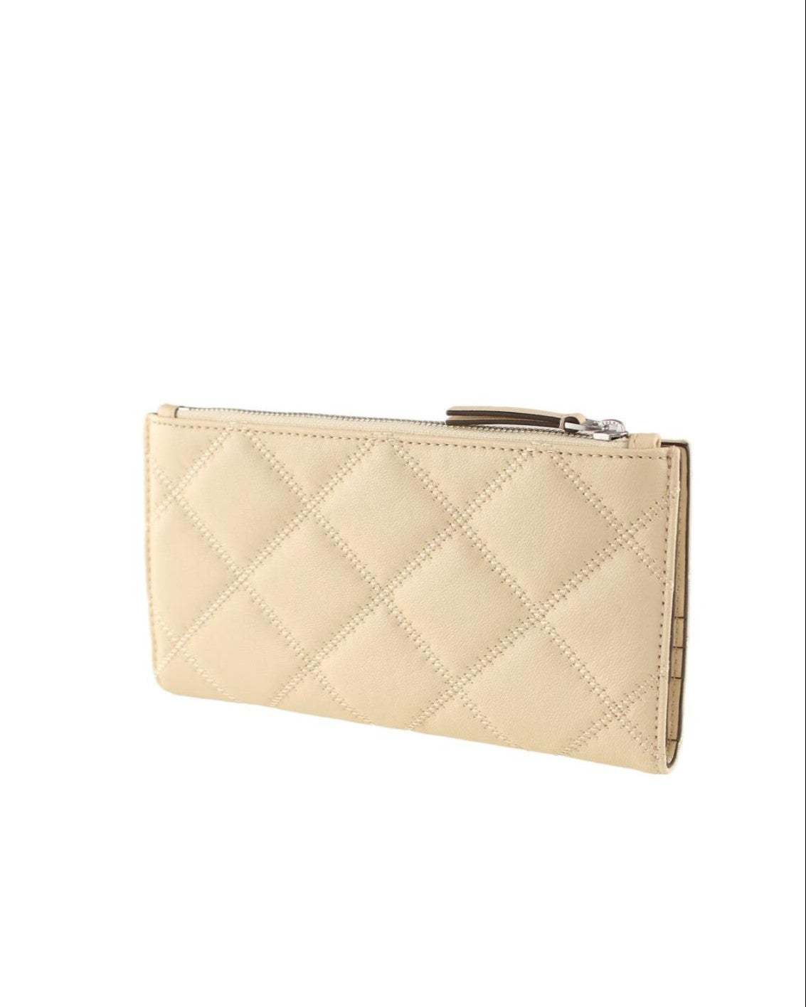 Tory Burch New Cream Willa Slim Envelope Wallet