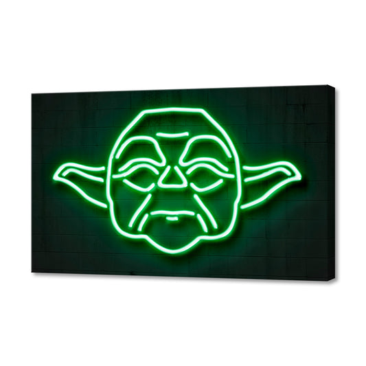 Yoda Fine Art Stretched Canvas