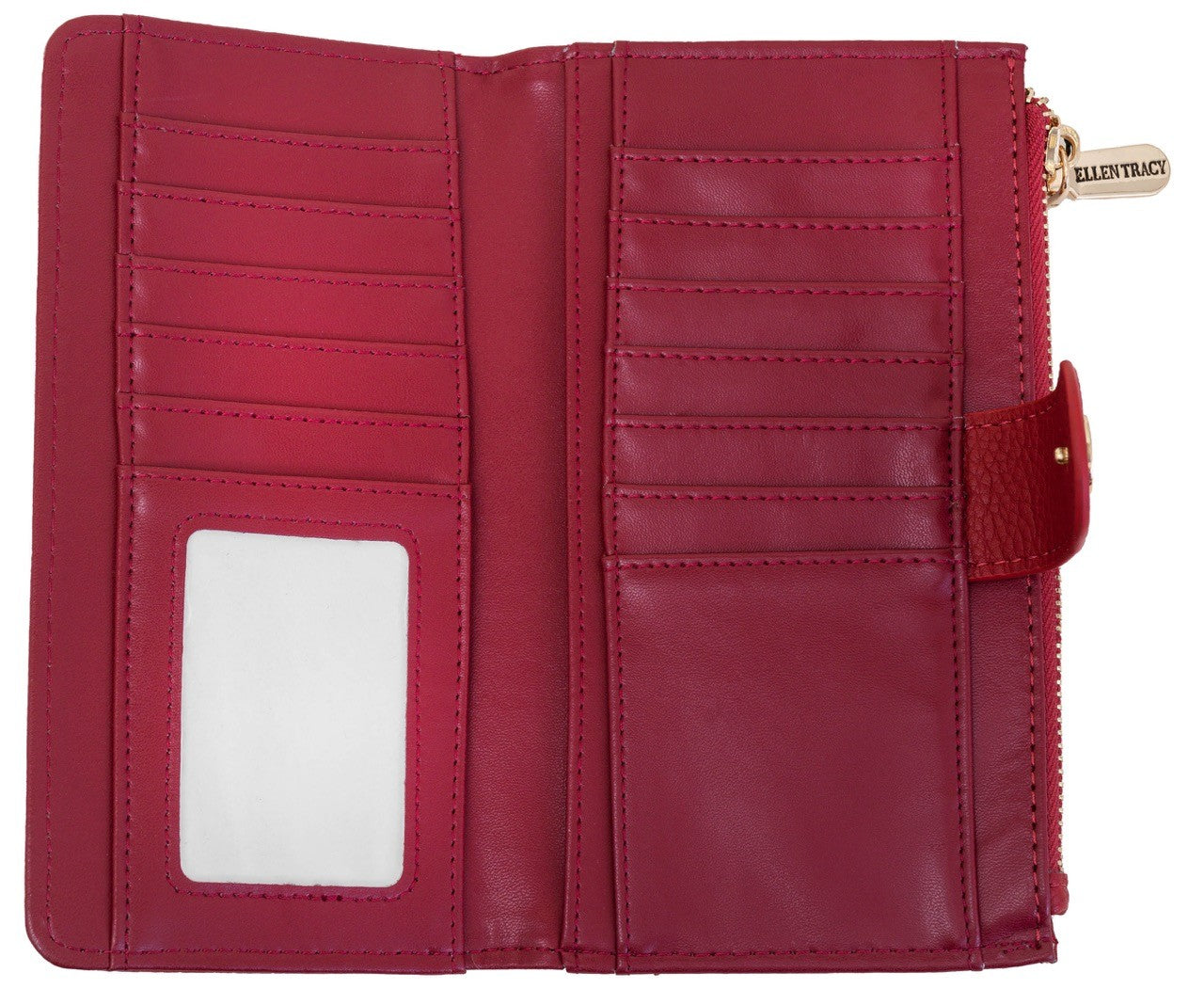 Ellen Tracy Wristlet And Continental Clutch Wallet Set