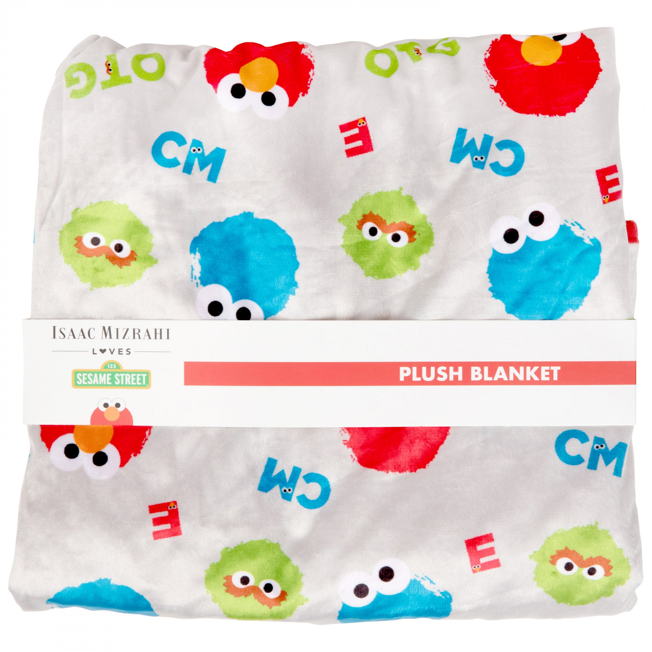 title:Sesame Street Characters Plush Infant Blanket;color:Multi-Color