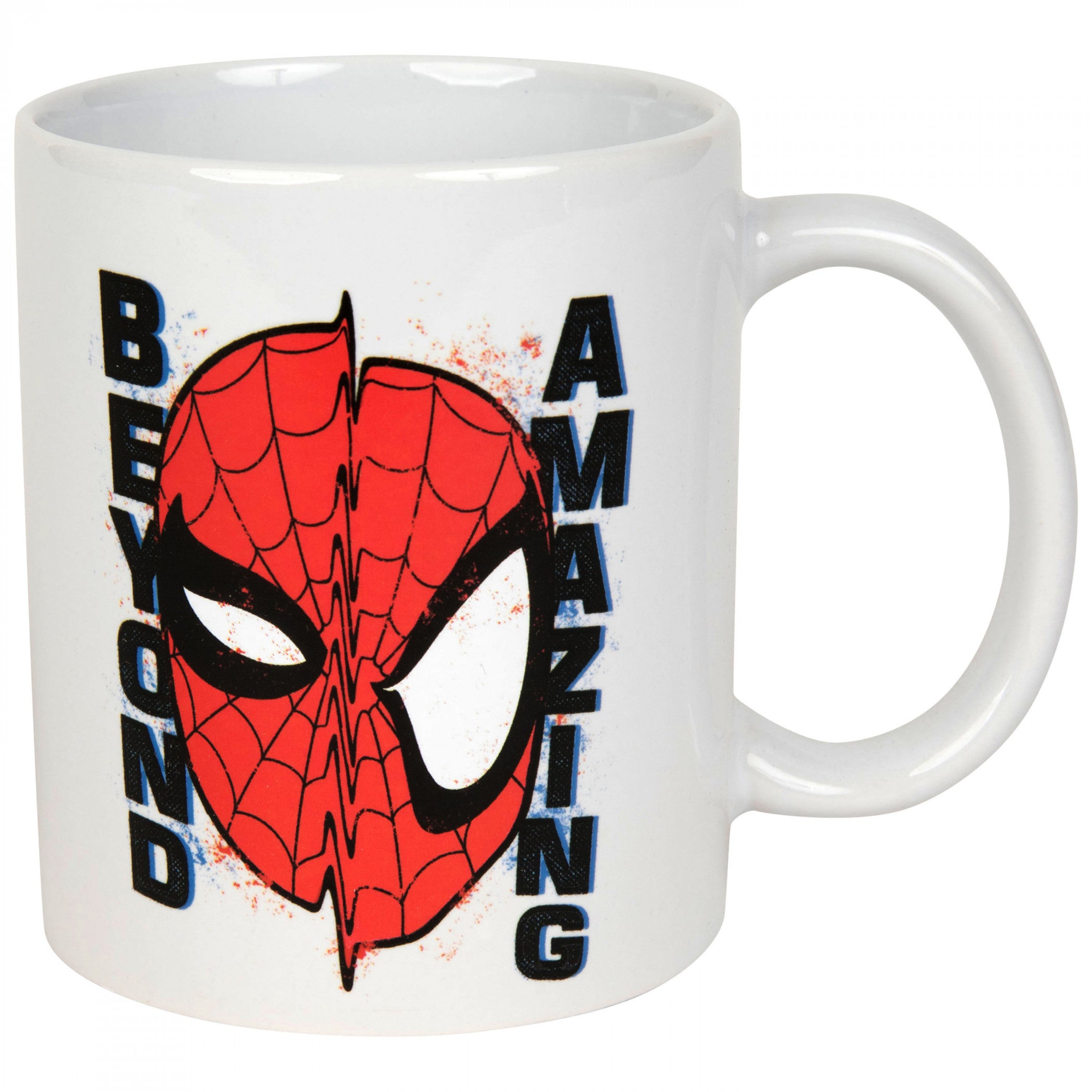 title:Spider-Man Beyond Amazing Two-Faced Mug;color:White