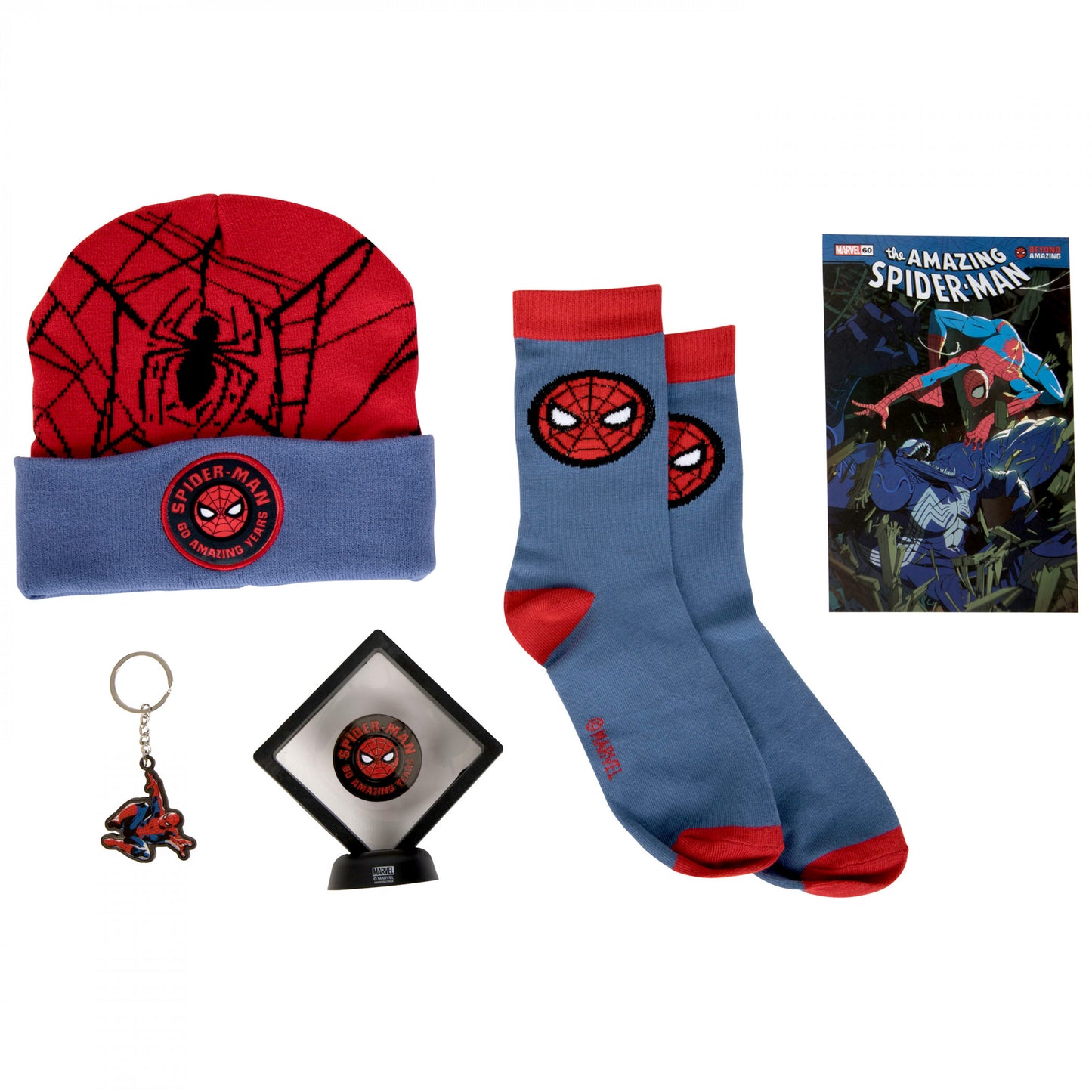 title:Spider-Man 60th Anniversary Kid's Winter Bundle Collection;color:Multi-Color