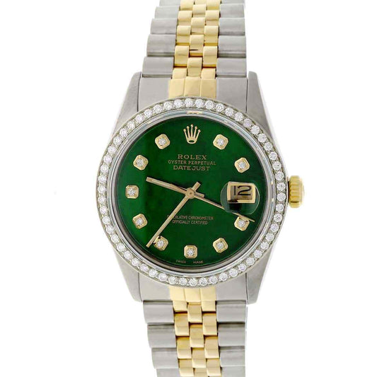 title:Rolex Datejust 2-Tone Gold/Steel 36mm Jubilee Watch w/MOP Diamond Dial &amp; Bezel TFJ-142508049;color:not applicable