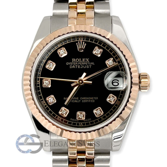 title:Rolex Datejust 31mm 2-tone Black Dial Jubilee Watch TFJ-142508509;color:not applicable