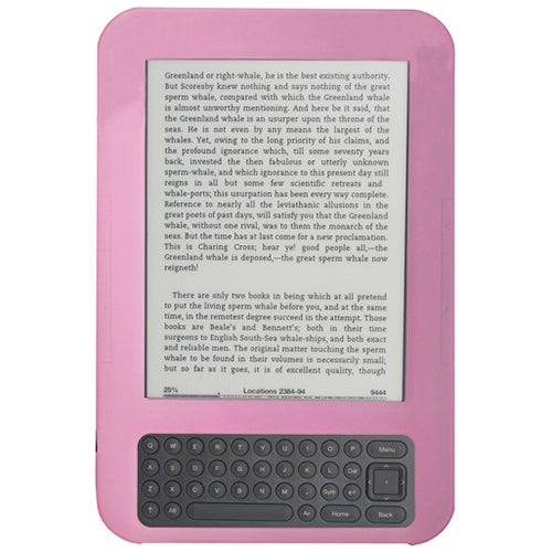 title:Fresh Fab Finds Kindle Protective Case Cover for Amazon Kindle3 White Black Pink;color:Pink