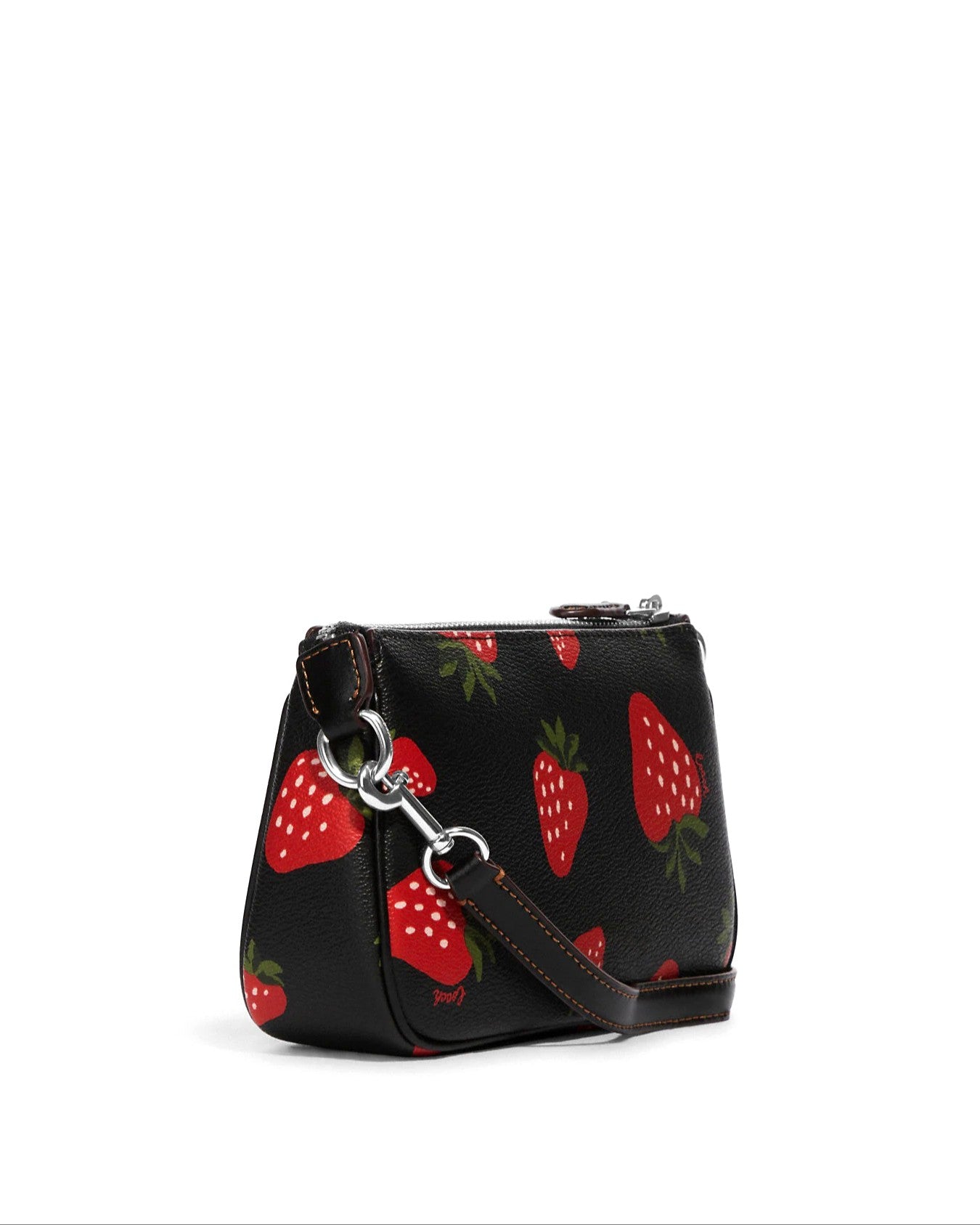 Coach nolita 19 outlet bag with wild strawberry print