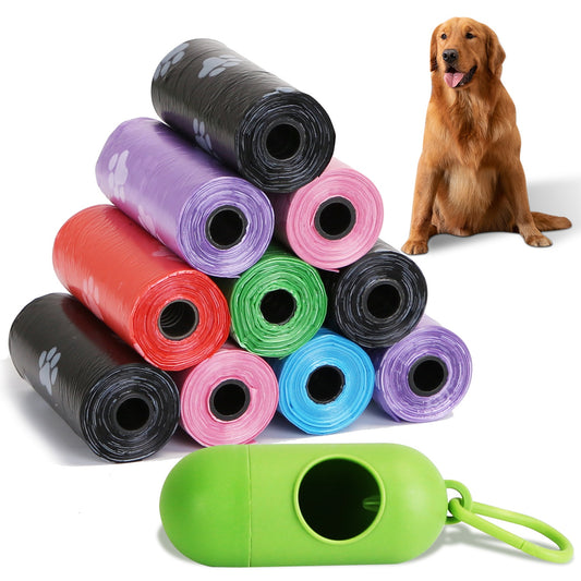 title:Fresh Fab Finds 45 Rolls 675 Count Dog Waste Bags Disposable Dog Poop Bags with Dispenser Leakproof Unscented;color:Multi