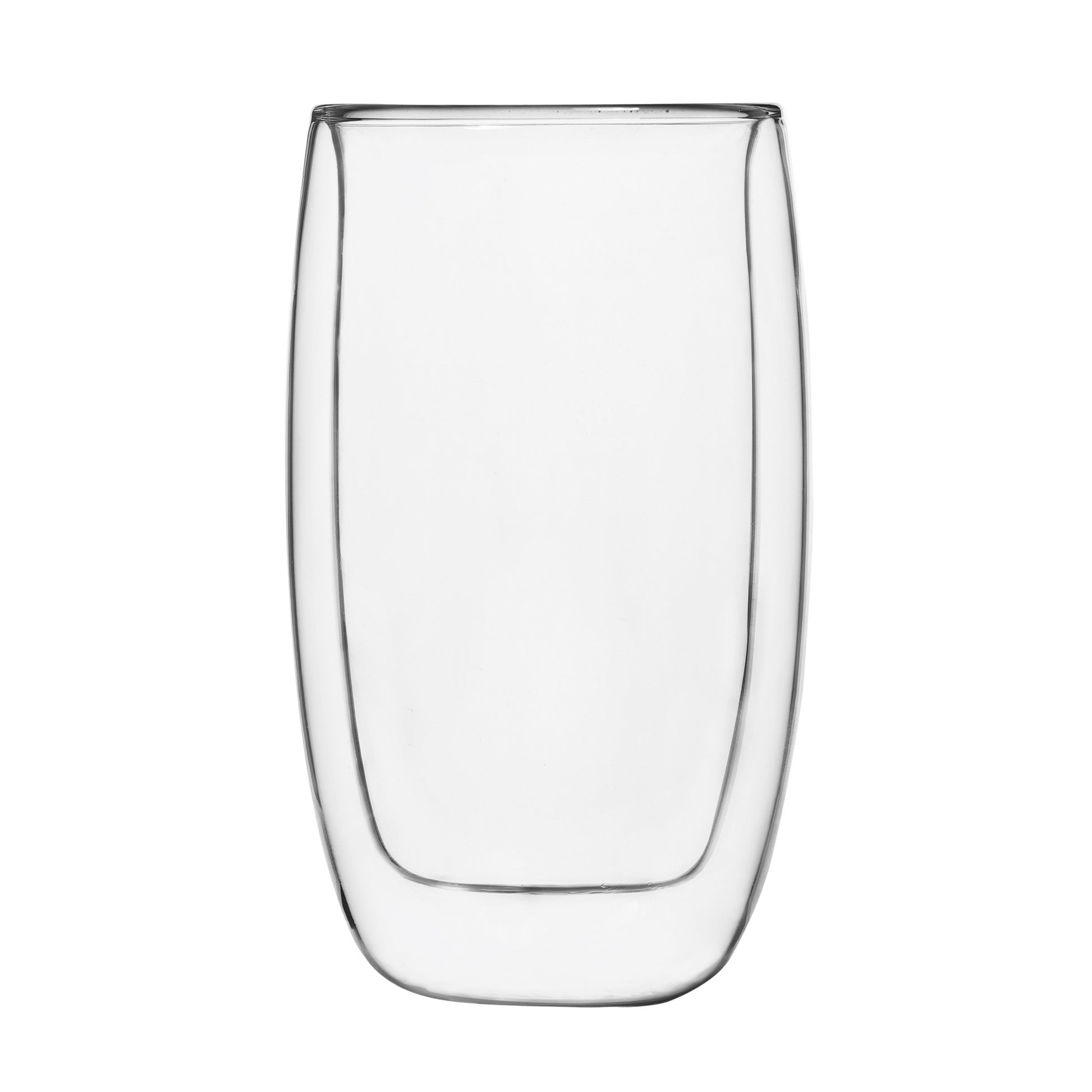 title:Safdie & Co. Macchiato Glass Double Wall 4PC Set 380ML Barista;color:Transparent