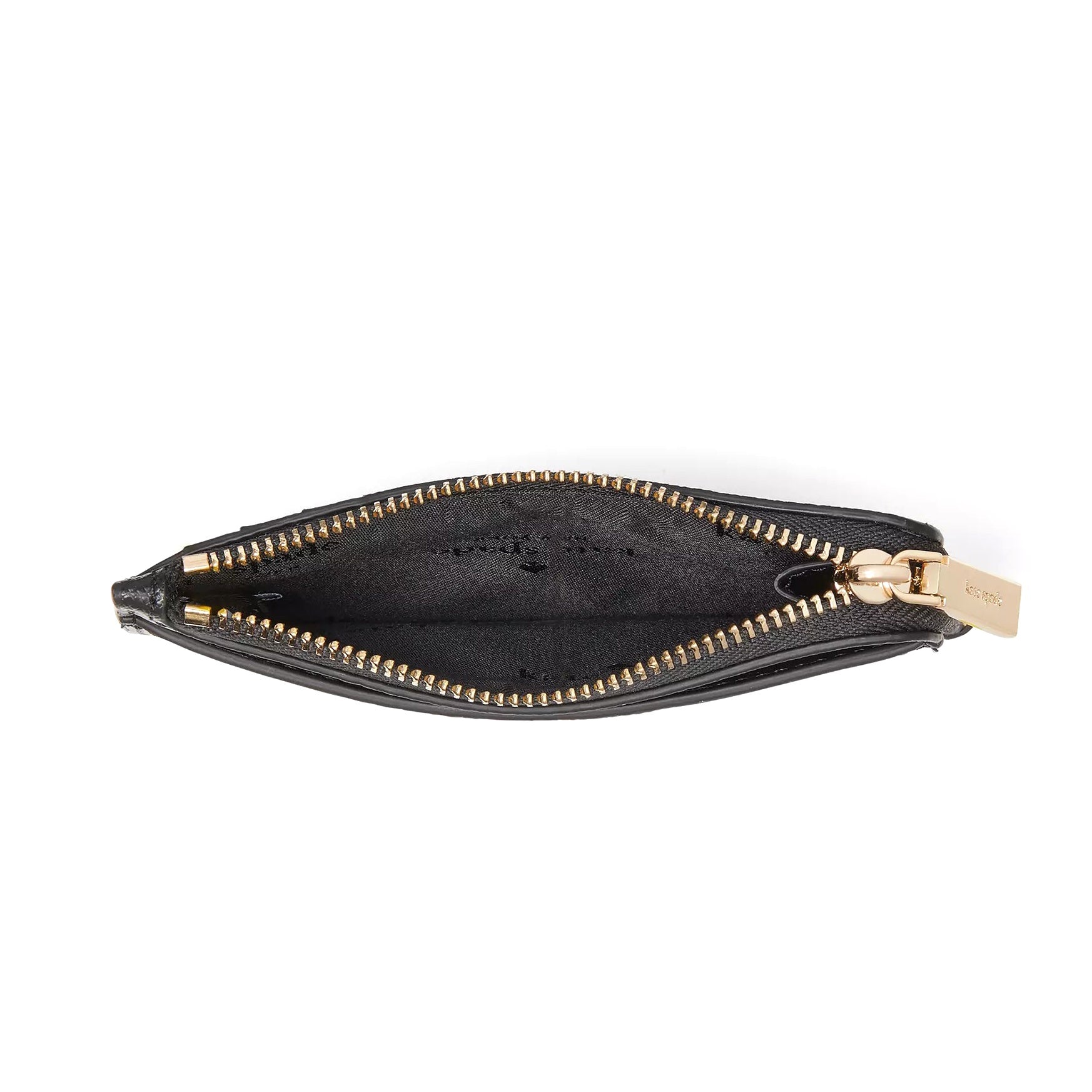 title:Kate Spade Women's Madison Top Zip Card Holder;color:Black