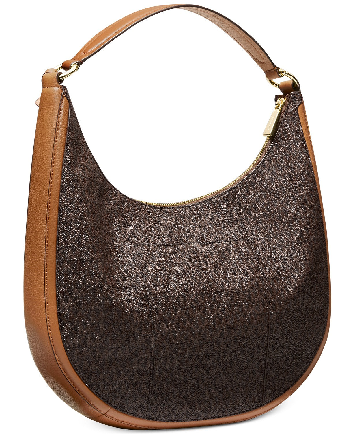 Michael Kors Women's Brown & Acorn Lydia Large Hobo Bag