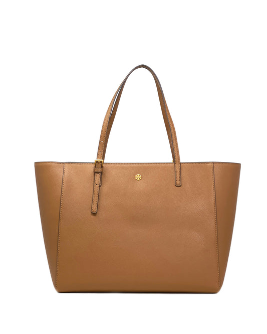 title:Tory Burch Moose Emerson Large Tote;color:Moose