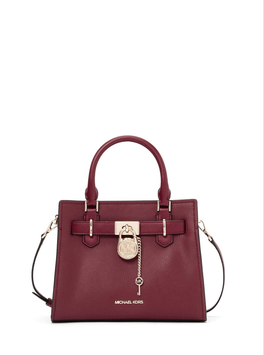 Michael Kors Hamilton Small Leather Satchel